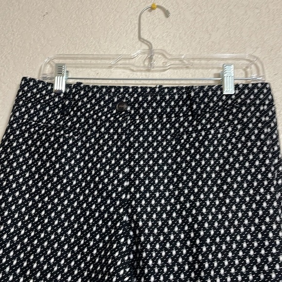 ANN TAYLO PETITE Black and White CAPRIS - Picture 2 of 10